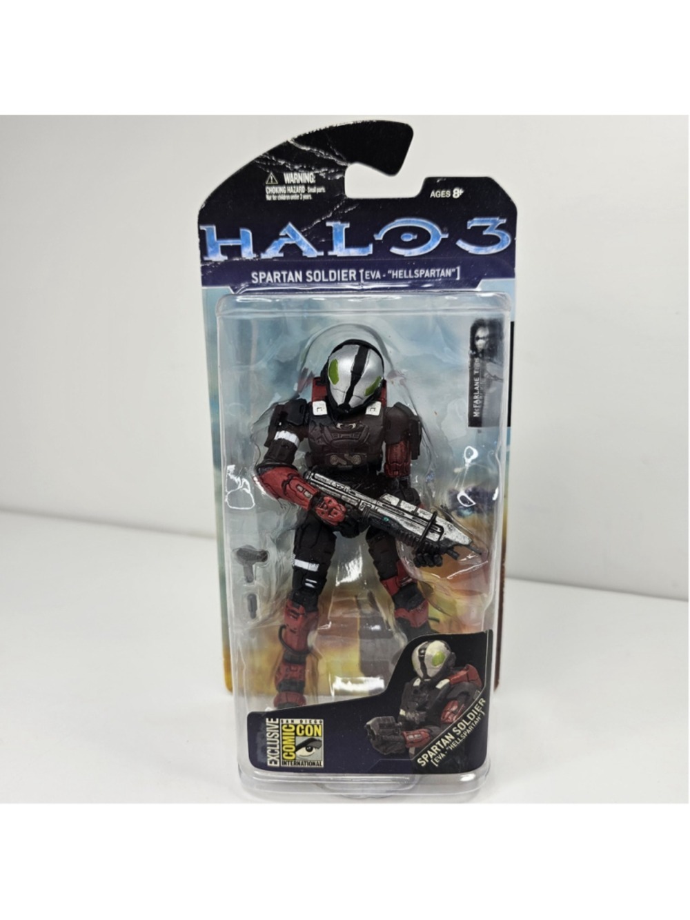 SEALED Halo 3 Spartan EVA Hellspartan SDCC Comic-Con 2008 McFarlane Rare